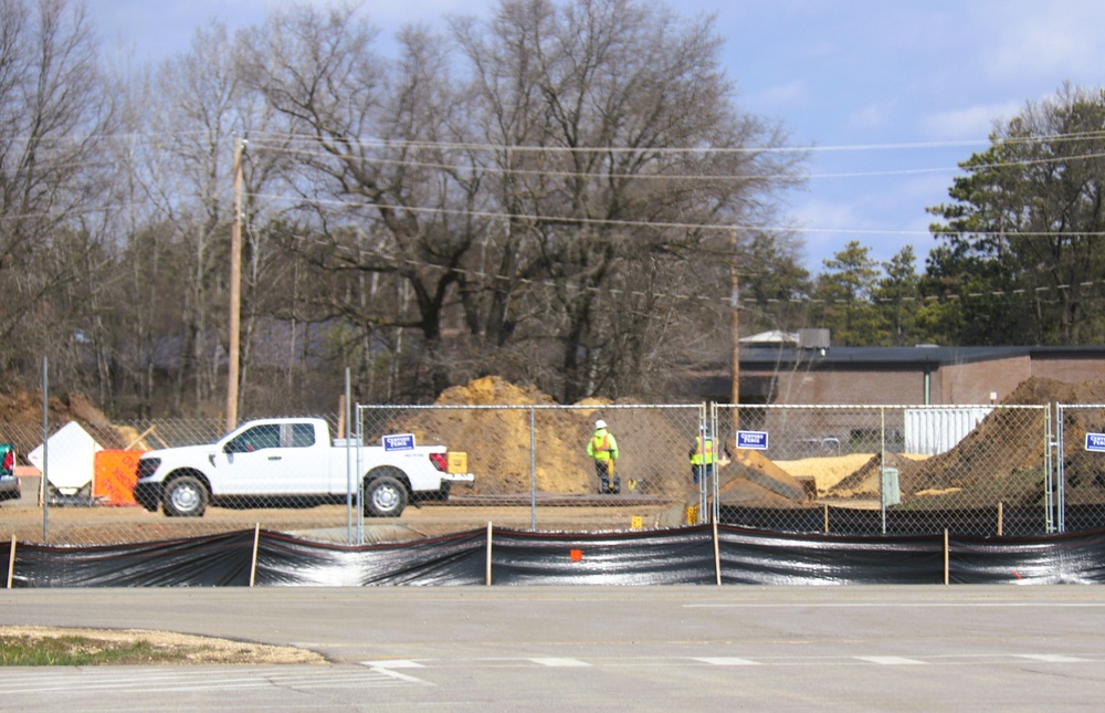 Work on $55.75 million Collective Training Officers Quarters Project at Fort McCoy as April continues