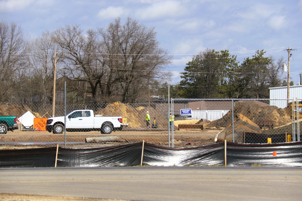 Work on $55.75 million Collective Training Officers Quarters Project at Fort McCoy as April continues