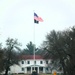 American Flag and Fort McCoy