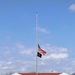 American Flag and Fort McCoy