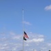 American Flag and Fort McCoy