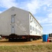 Contractors successfully move fourth World War II-era barracks at Fort McCoy in April 2025