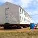 Contractors successfully move fourth World War II-era barracks at Fort McCoy in April 2025