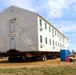 Contractors successfully move fourth World War II-era barracks at Fort McCoy in April 2025