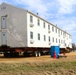 Contractors successfully move fourth World War II-era barracks at Fort McCoy in April 2025