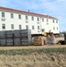 Contractors successfully move fourth World War II-era barracks at Fort McCoy in April 2025