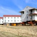 Contractors successfully move fourth World War II-era barracks at Fort McCoy in April 2025