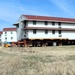 Contractors successfully move fourth World War II-era barracks at Fort McCoy in April 2025