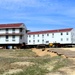 Contractors successfully move fourth World War II-era barracks at Fort McCoy in April 2025