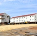Contractors successfully move fourth World War II-era barracks at Fort McCoy in April 2025