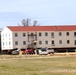 Contractors successfully move fourth World War II-era barracks at Fort McCoy in April 2025
