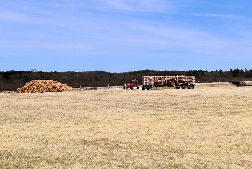 Fort McCoy Forestry continues managing logging, tree planting efforts across post during April 2025