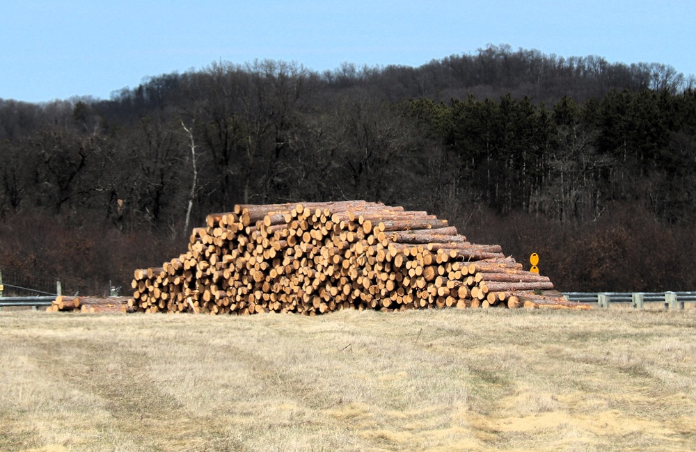 Fort McCoy Forestry continues managing logging, tree planting efforts across post during April 2025