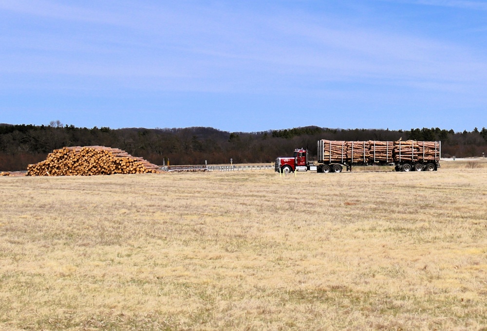 Fort McCoy Forestry continues managing logging, tree planting efforts across post during April 2025