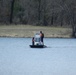Fort McCoy firefighters test boating equipment