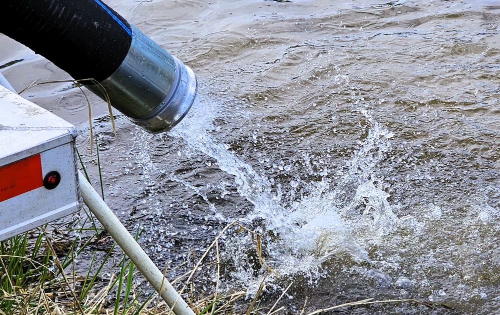 U.S. Fish and Wildlife Service completes 2025 stocking of more than 15,000 rainbow trout in Fort McCoy’s waterways