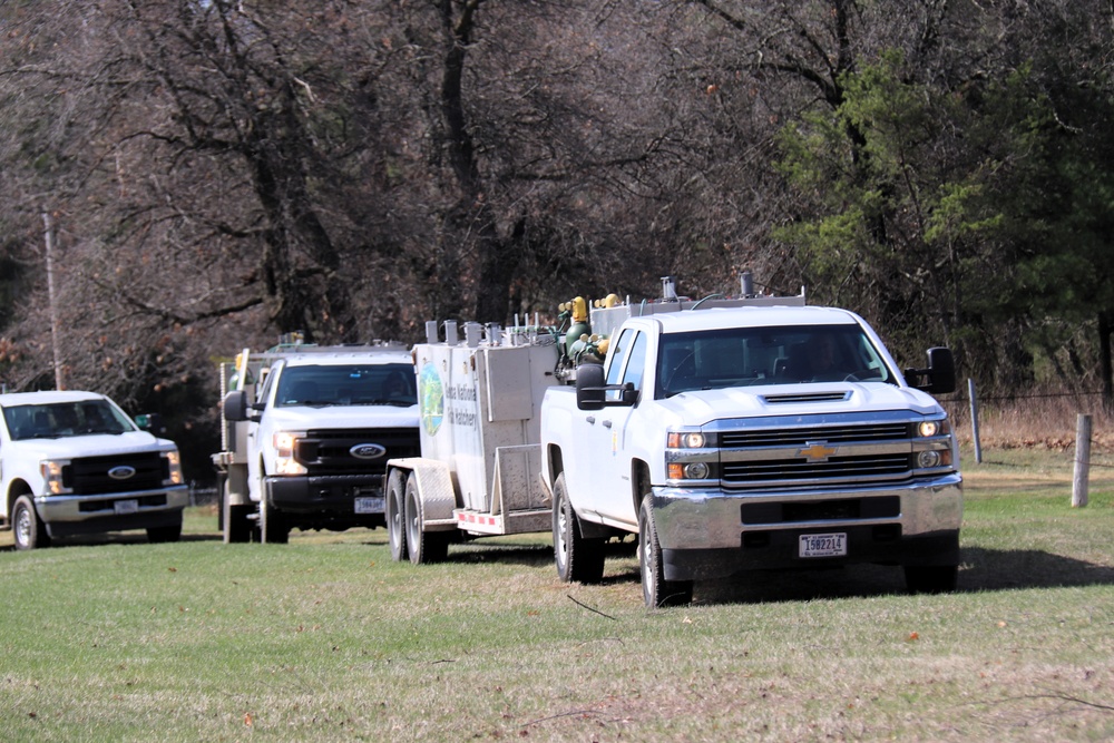 U.S. Fish and Wildlife Service completes 2025 stocking of more than 15,000 rainbow trout in Fort McCoy’s waterways