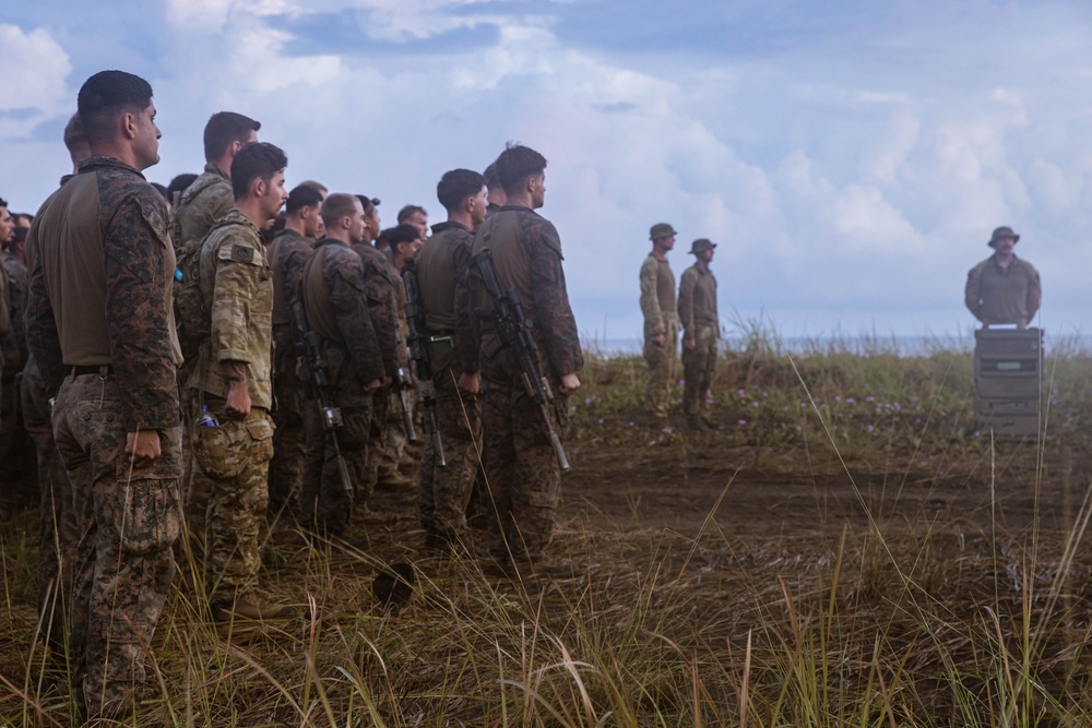 Balikatan 25: MRF-D 25.3 Marines, Australian Army take part in ANZAC Day ceremony