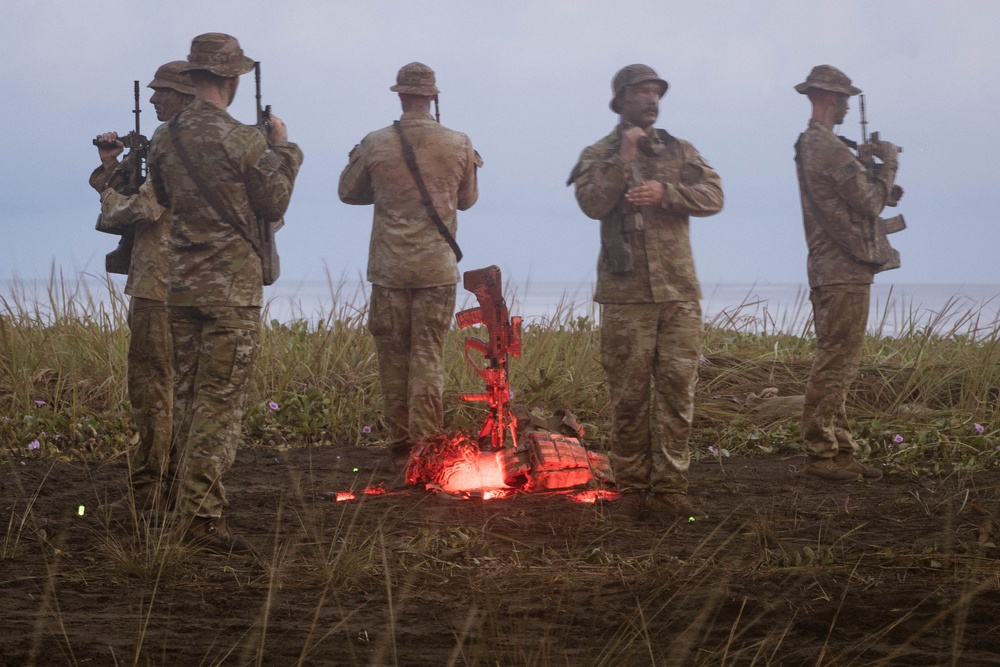 Balikatan 25: MRF-D 25.3 Marines, Australian Army take part in ANZAC Day ceremony