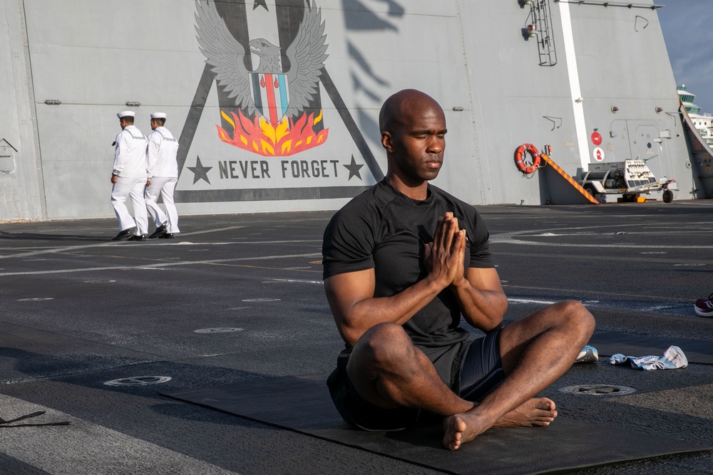 Sunrise Yoga aboard USS New York | FWFL25
