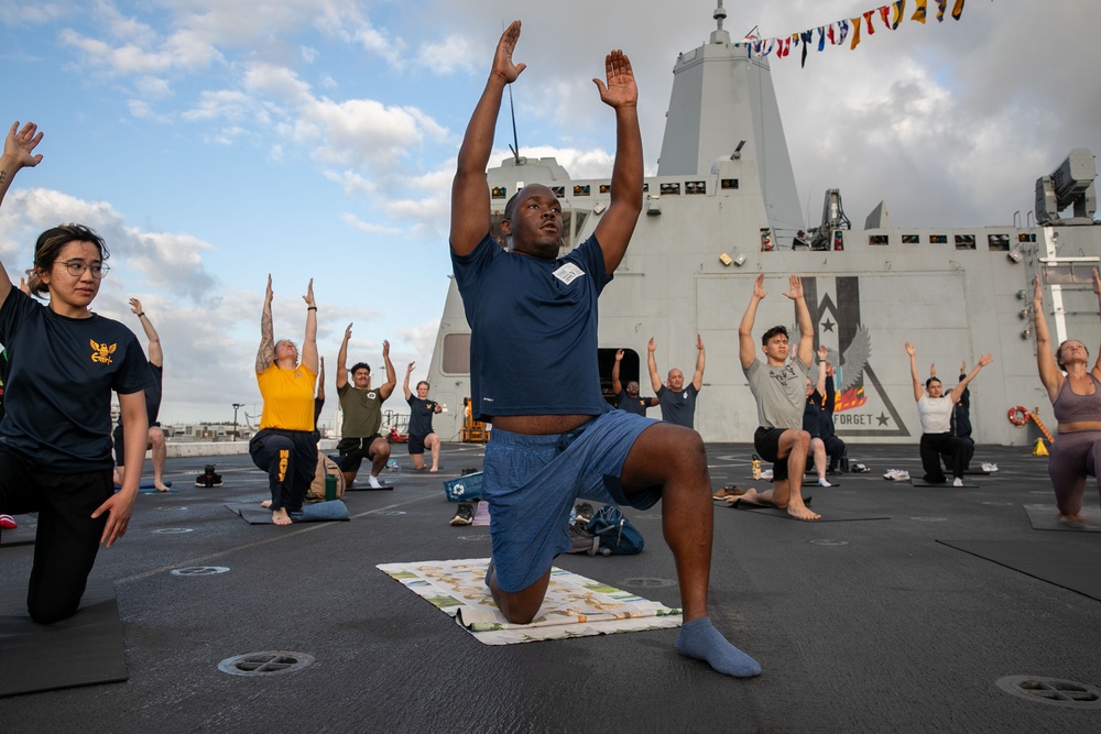 Sunrise Yoga aboard USS New York | FWFL25