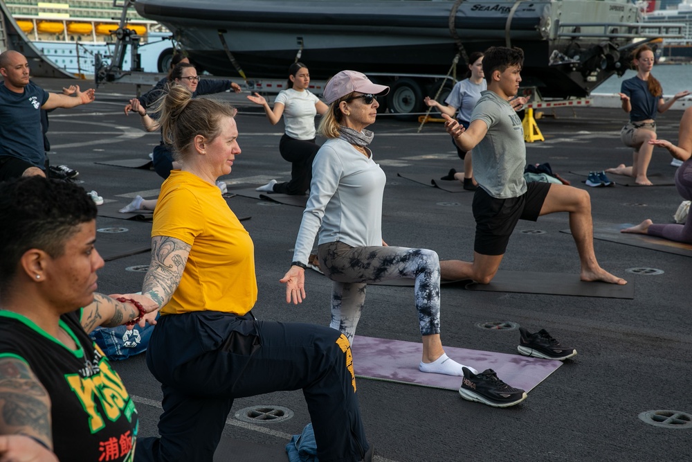 Sunrise Yoga aboard USS New York | FWFL25
