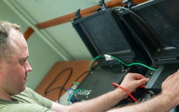 192nd Airmen set up comms at OMA