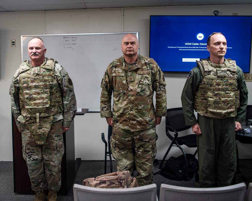 Master Sgt. Jon Farley Promotes to Senior Master Sergeant during Operation Maverick's Armistice