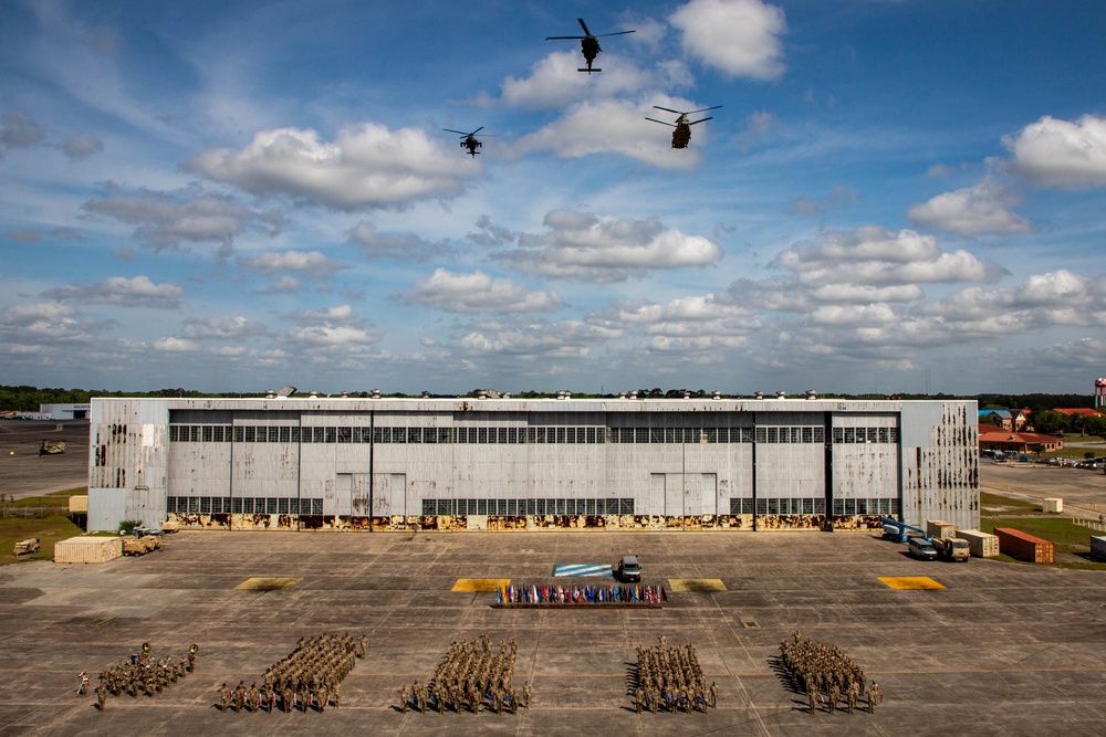 3rd Combat Aviation Brigade welcomes a new Commander