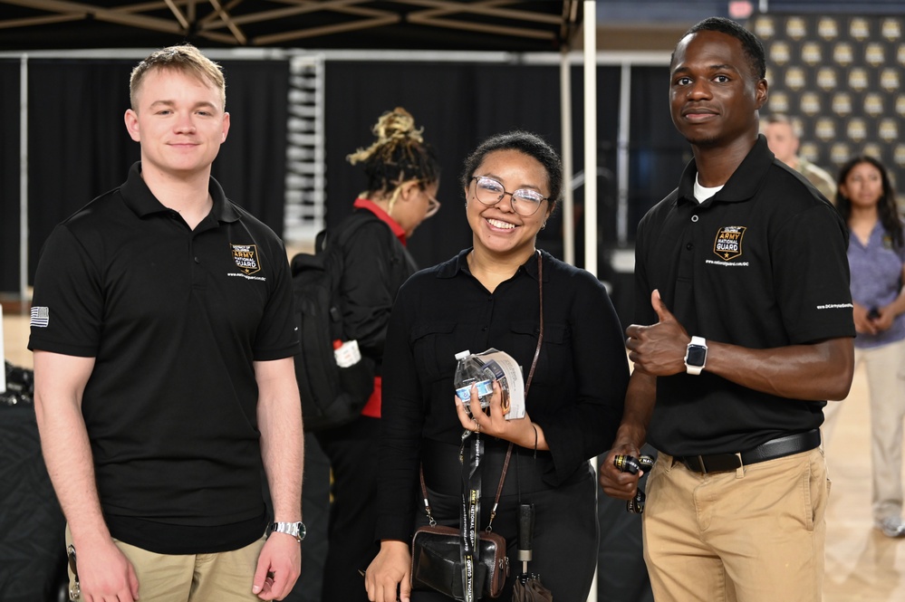 D.C. National Guard and Amazon Joint Career Fair