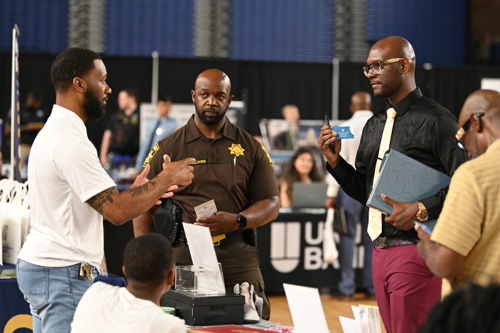 D.C. National Guard and Amazon Joint Career Fair