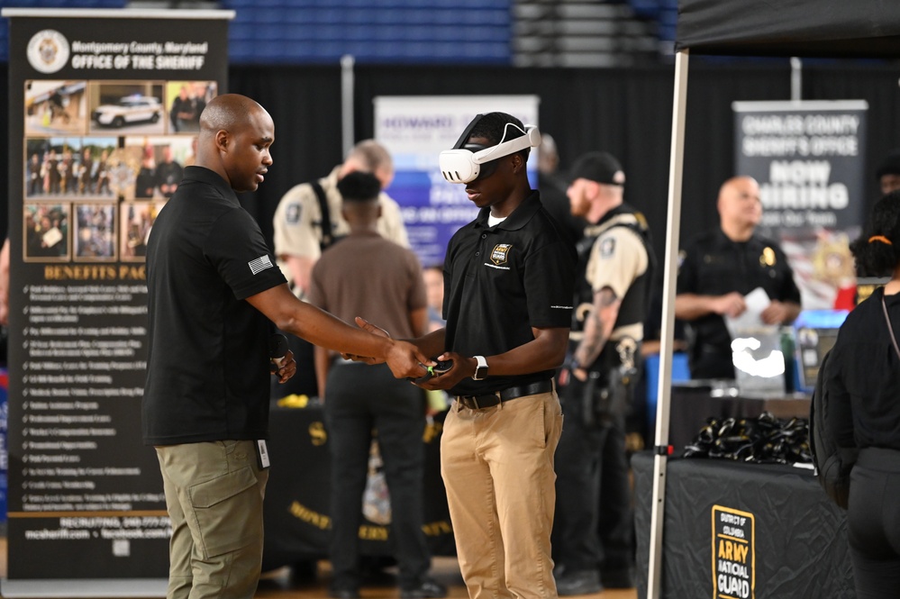 D.C. National Guard and Amazon Joint Career Fair
