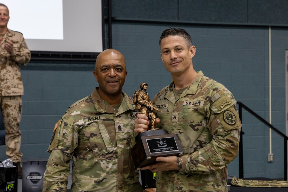 Regional Best Warrior Competition Day 6 Ceremony