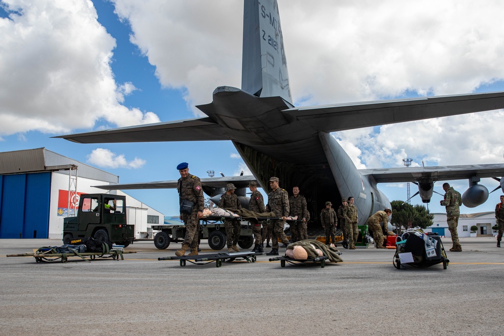 US, Tunisia conduct aeromedical evacuation training during African Lion 2025