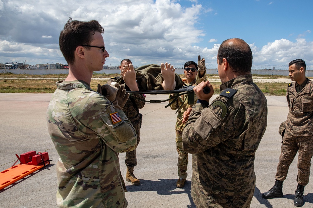 US, Tunisia conduct aeromedical evacuation training during African Lion 2025