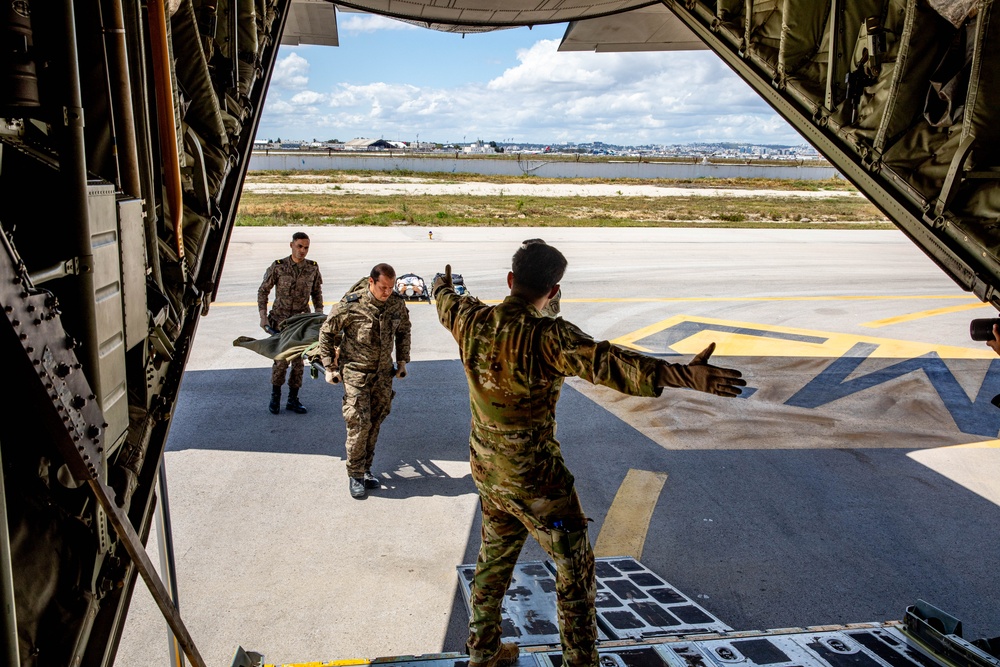 US, Tunisia conduct aeromedical evacuation training during African Lion 2025