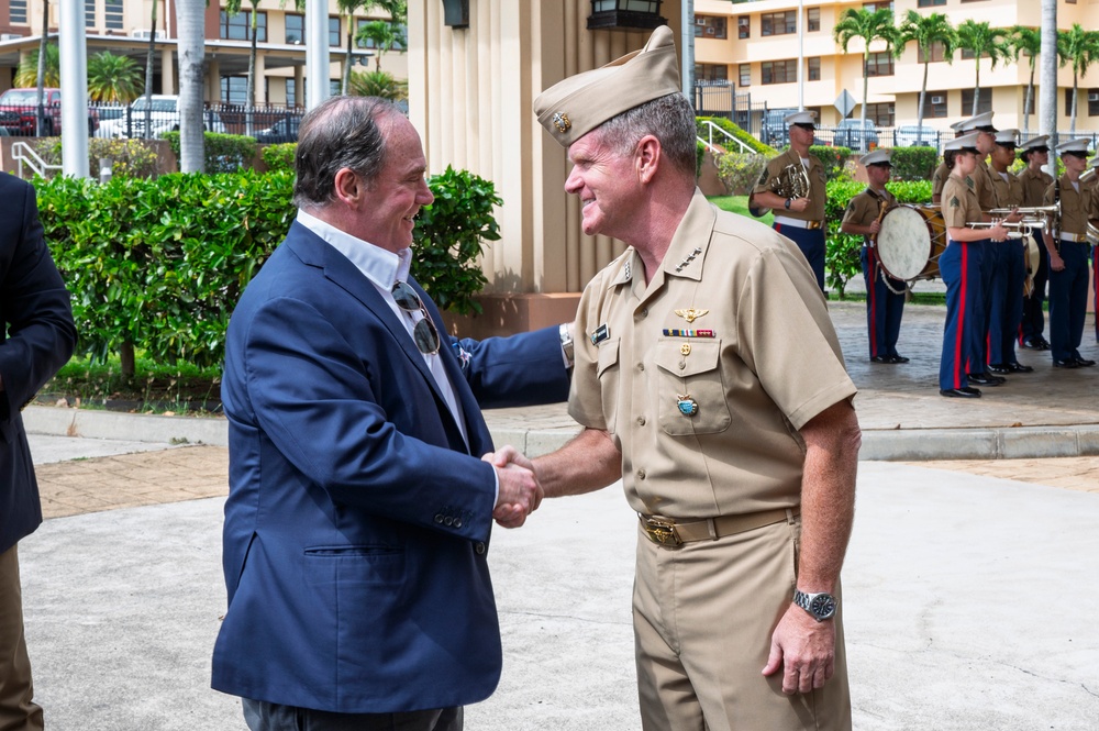 USINDOPACOM hosts SecNav John Phelan
