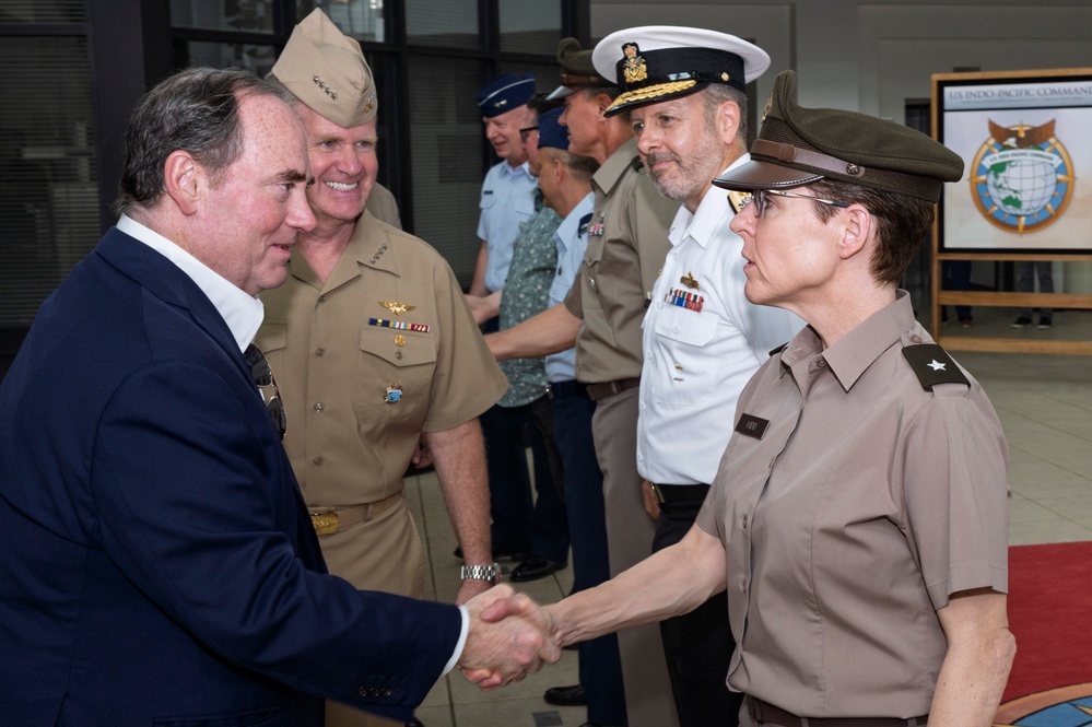 USINDOPACOM hosts SecNav John C. Phelan