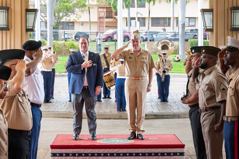 USINDOPACOM hosts SecNav John C. Phelan