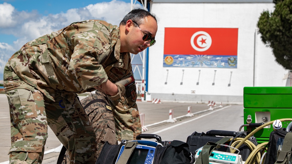 US, Tunisia conduct aeromedical evacuation training during African Lion 2025