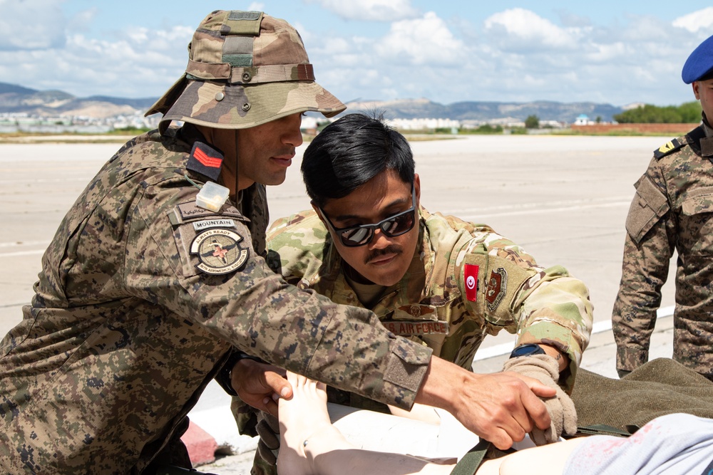 US, Tunisia conduct aeromedical evacuation training during African Lion 2025