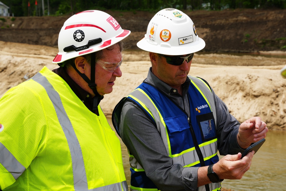 Senior Army officials for Civil Works conduct site visits in western North Carolina