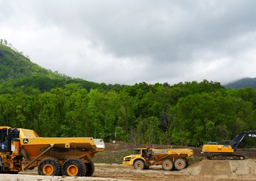 Senior Army officials for Civil Works conduct site visits in western North Carolina