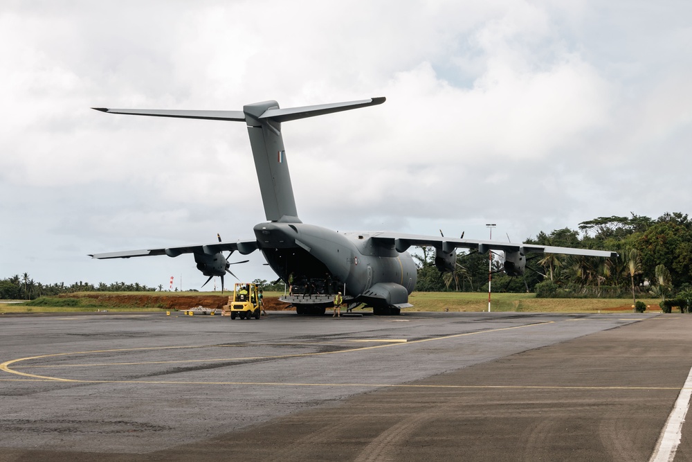 MRF-D 25.3: CDS service members depart to Wallis and Futuna
