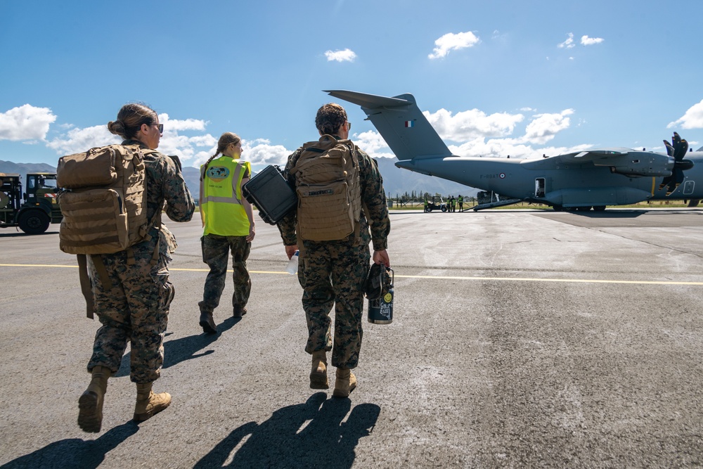 MRF-D 25.3: CDS service members depart to Wallis and Futuna