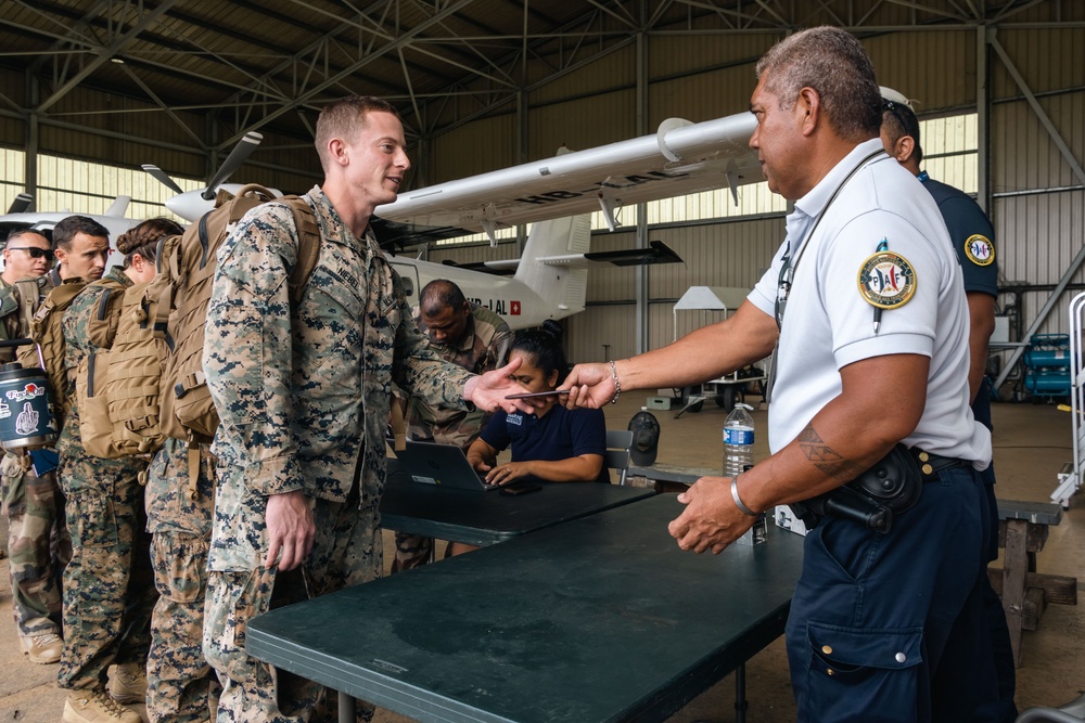 MRF-D 25.3: CDS service members depart to Wallis and Futuna