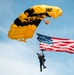 Army Golden Knights Dazzle Crowds with Precision Parachute Demo at JBLE Air Show