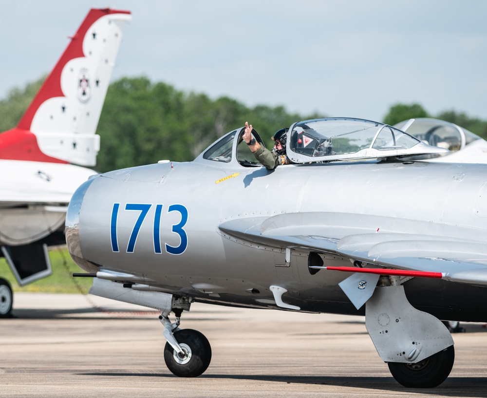 Bill Culberson Showcases Cold War Speed with MiG-17