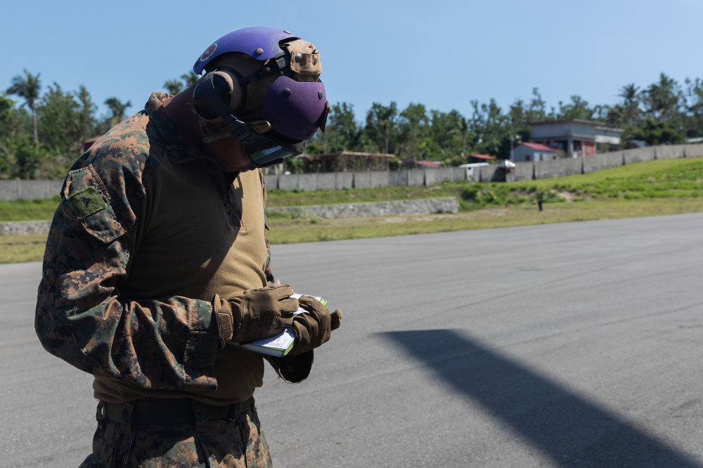 Balikatan 25: MWSS-174 Refuels 25th CAB Aircraft