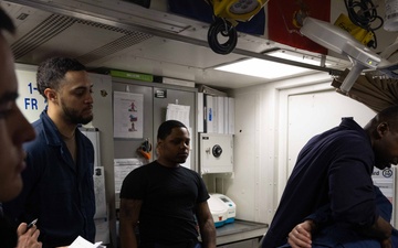 Medical Training Onboard USS Truxtun